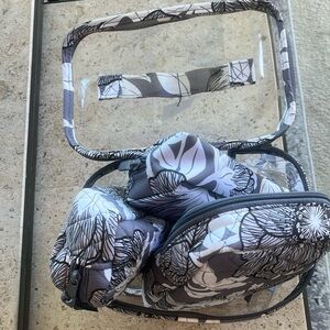 NWT Vera Bradley 4 Pc. Cosmetic Organizer